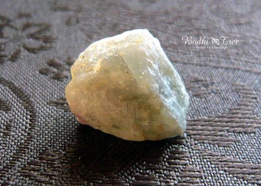 Sapphire Rough Stone Colour-Change White Myanmar Origin September Birthstone