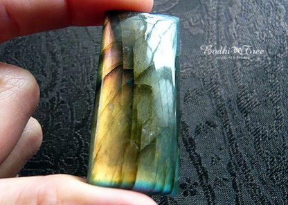 Labradorite Rough Square Natural Stone Handmade Material