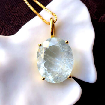 アクアマリン ペンダント sv925 ゴールド ブルー ３月誕生石 天然石ジュエリー