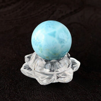 最大の癒し【最高級ラリマー】24mm 13.6g-21mm 天然無処理 ラリマー スフィア