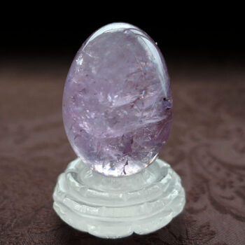 星入りローズドフランス/ピンクアメジスト/エッグA Hollandite Rose de