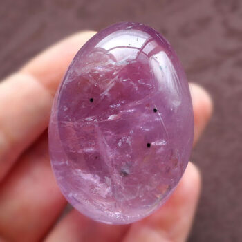 星入りローズドフランス/ピンクアメジスト/エッグA Hollandite