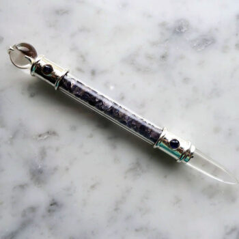 魔法のヒーリングワンド】アイオライト＆クリスタルワンド