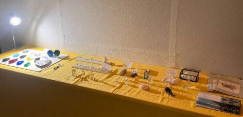 夜のグループ展｜天然石ジュエリー、原石、鉱物の展示