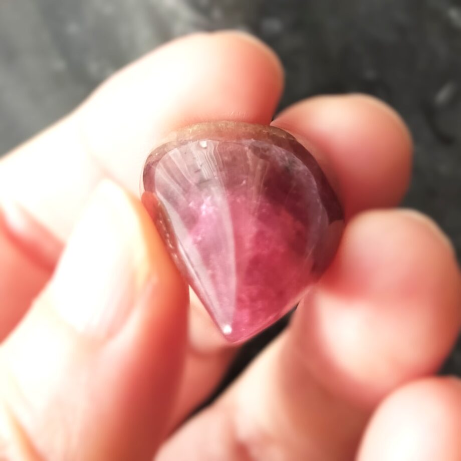 ウォーターメロン トルマリン ハート 天然石 コレクション 43.85ct｜ハンドメイド素材・コレクション
