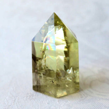 アイリス・シトリン・オベリスク 46mm 天然石置物 コレクション Iris Citrine Obelisk