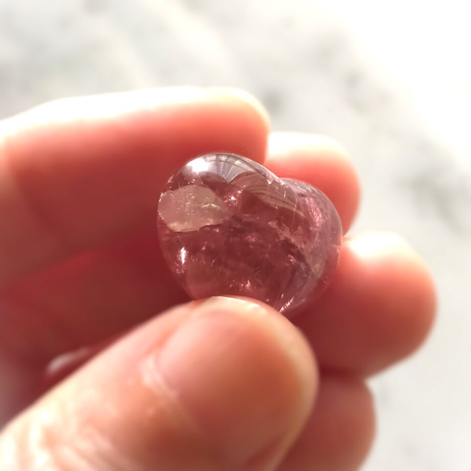 ピンクトルマリン ハート 天然石【セール】30.05ct｜ハンドメイド素材・コレクション
