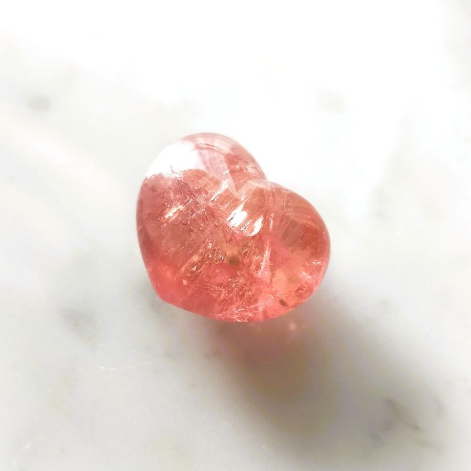 ピンクトルマリン ハート 天然石【セール】30.05ct｜ハンドメイド素材・コレクション