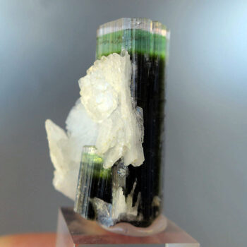 グリーンキャップトルマリン＋モスコバイト｜原石・鉱物｜天然石