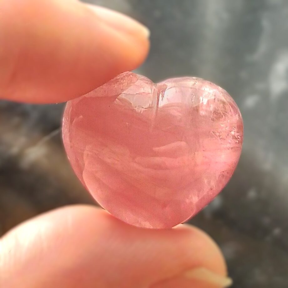 ピンクトルマリン キャッツアイ ハート 天然石 コレクション 42.10ct｜ハンドメイド素材・コレクション