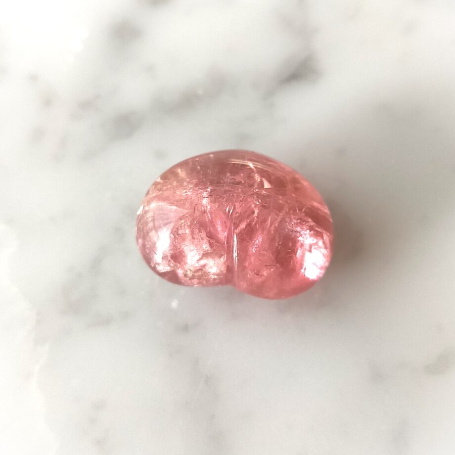 ピンクトルマリン ハート 天然石【セール】30.05ct｜ハンドメイド素材・コレクション