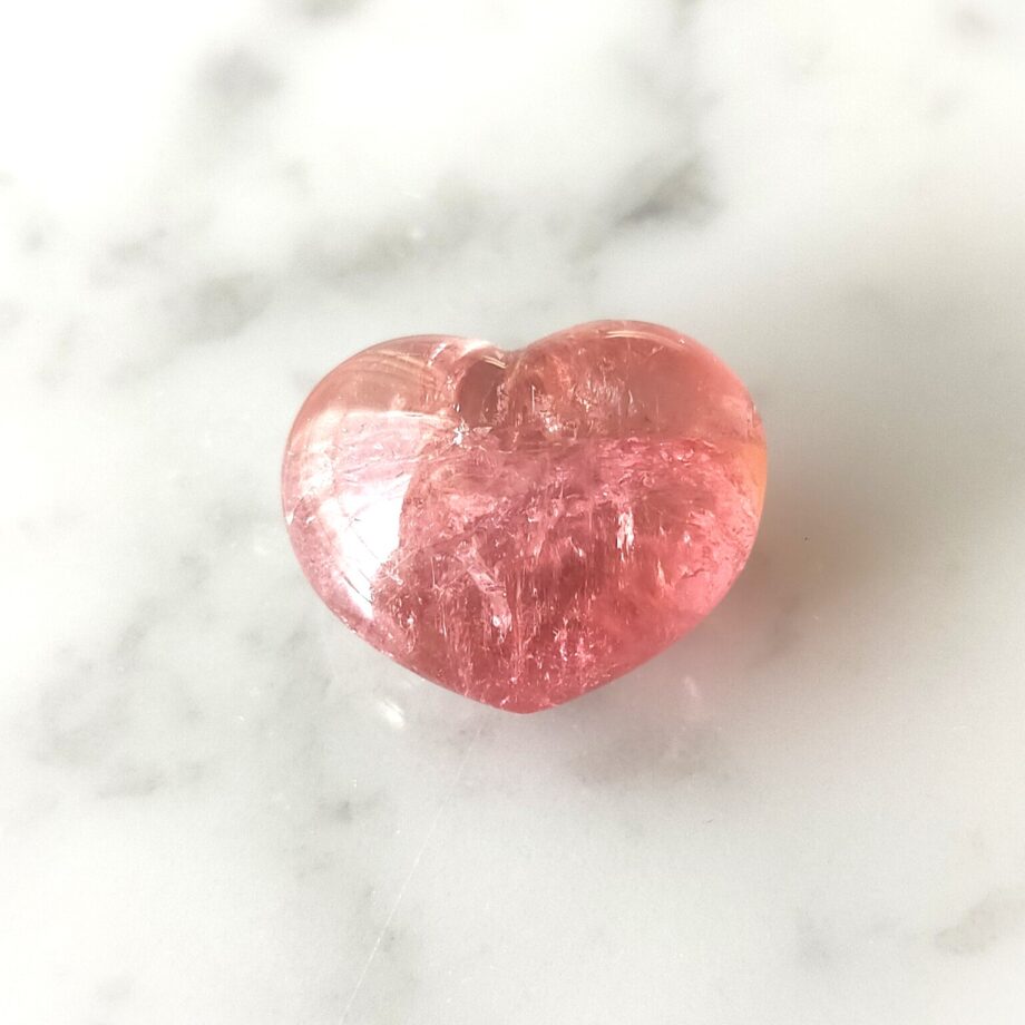 ピンクトルマリン ハート 天然石【セール】30.05ct｜ハンドメイド素材・コレクション