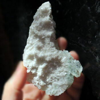 グリーンアポフィライト 原石 クラスター 83g キャビネットサイズ