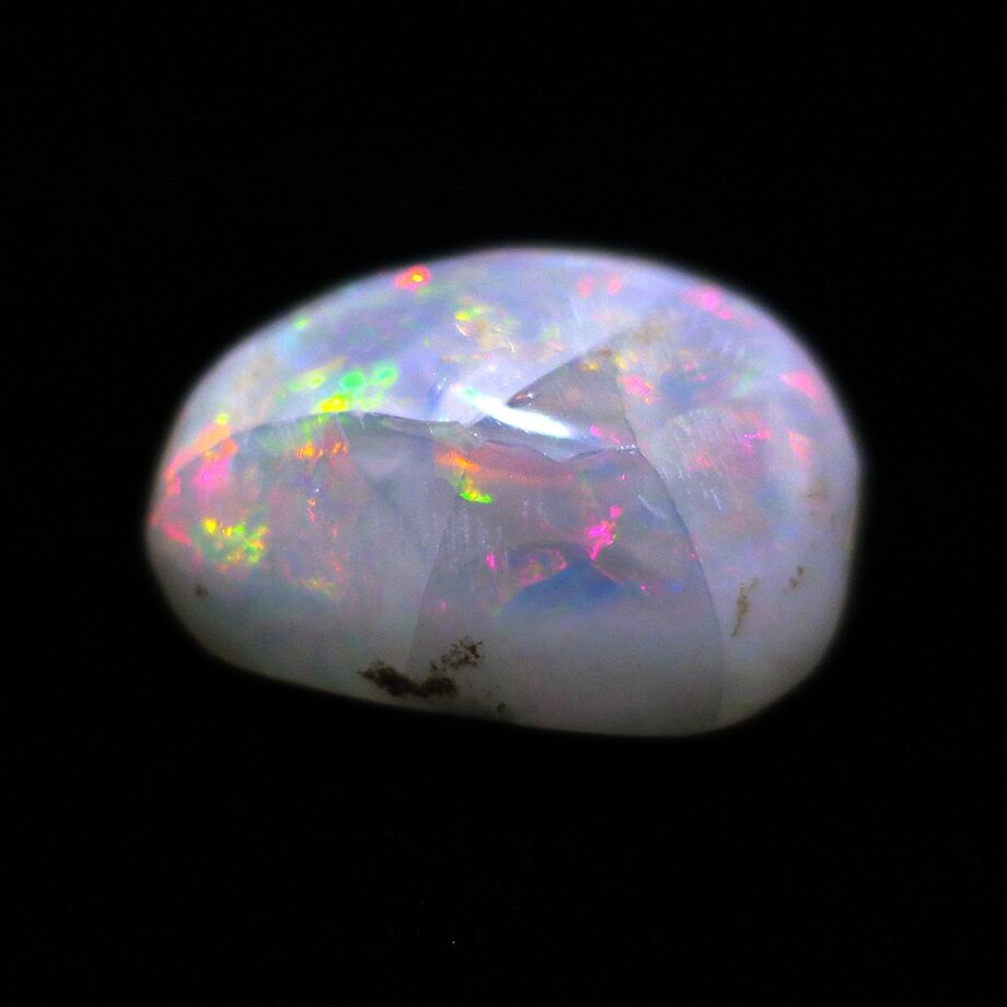 ウェロオパール 天然石 大きめ ルース 90.55ct 虹 コレクション 置物｜ハンドメイド素材 10月誕生石