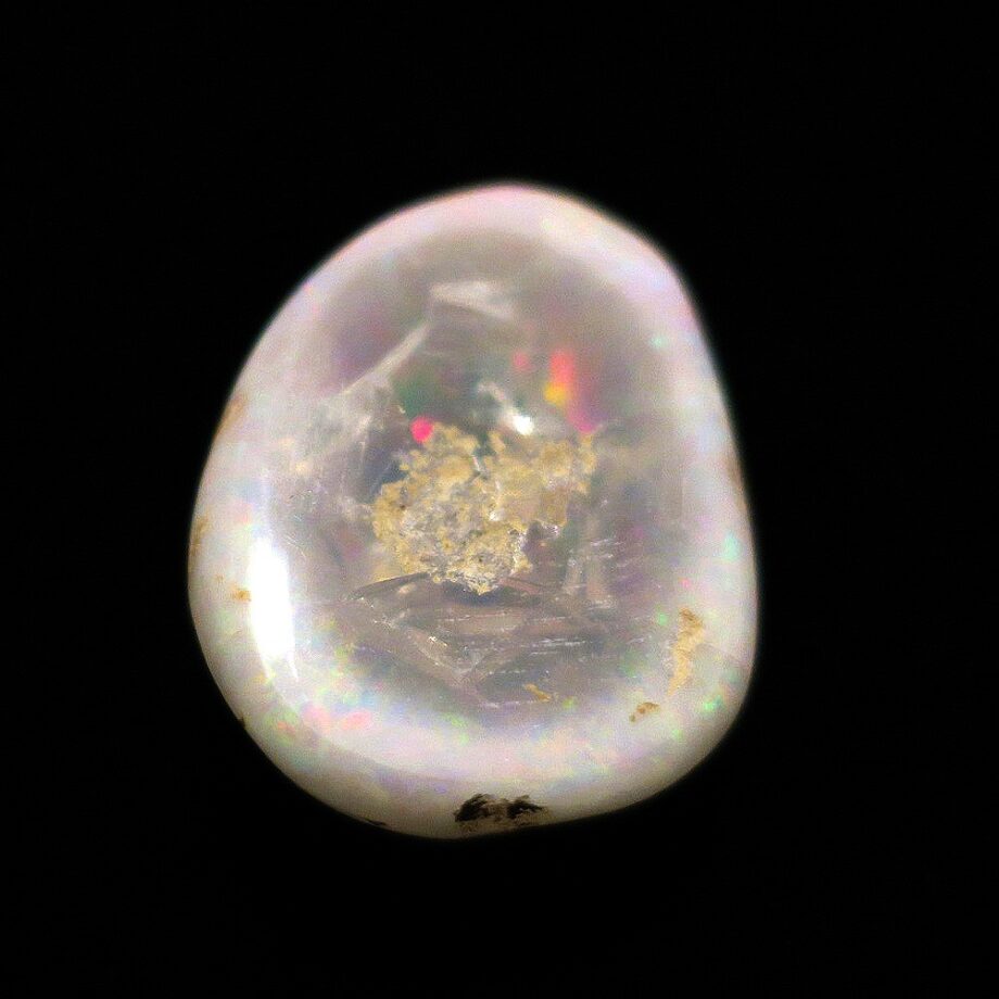 ウェロオパール 天然石 大きめ ルース 90.55ct 虹 コレクション 置物｜ハンドメイド素材 10月誕生石