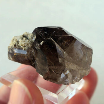 スイスアルプス産スモーキークォーツ（母岩付き）｜原石・鉱物｜天然石