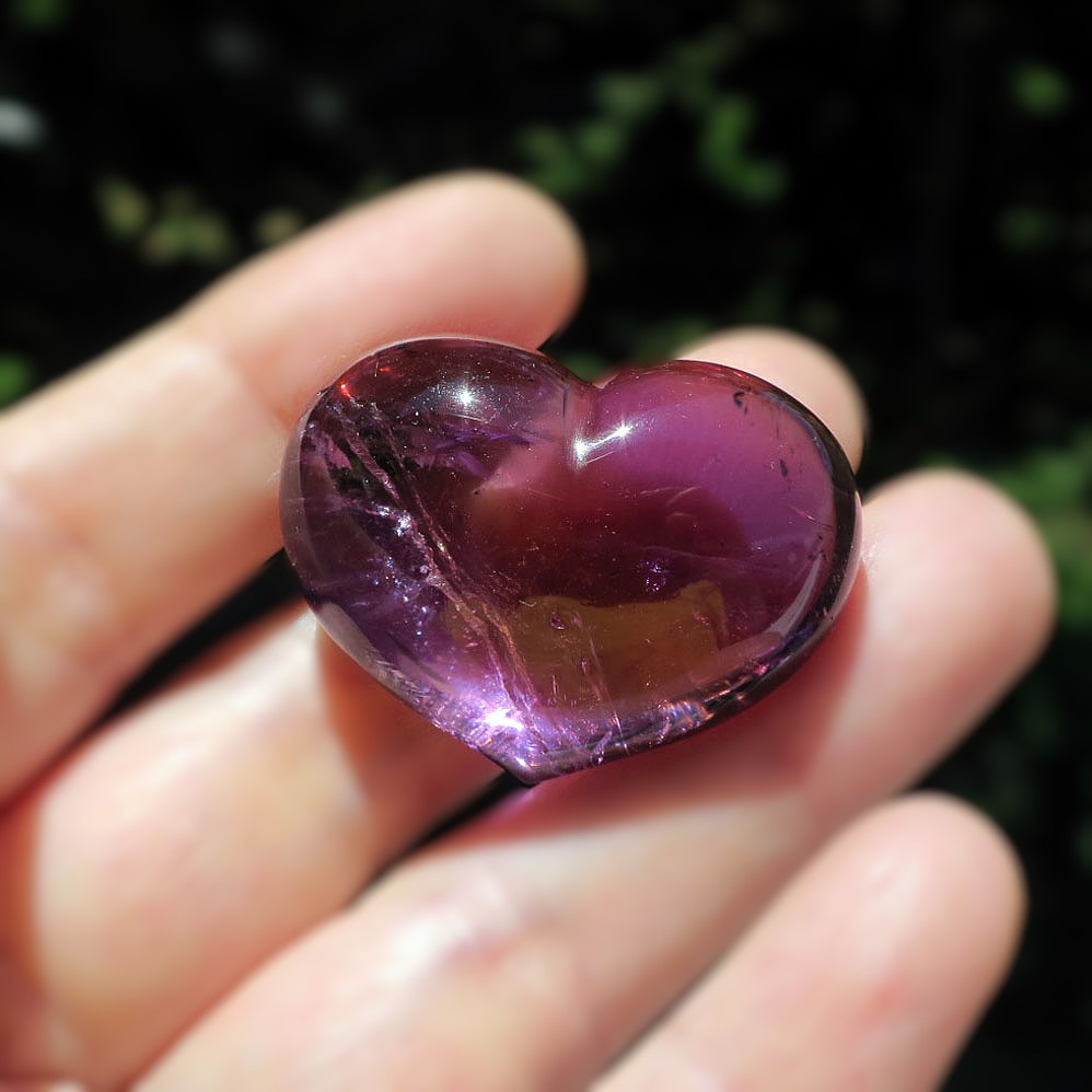 アメトリン ハート 大きめ 天然石 コレクション 99.85ct