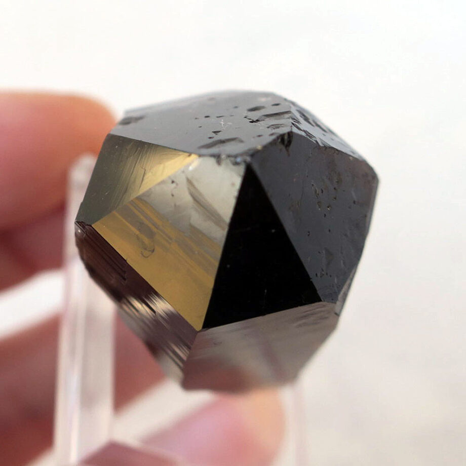 モリオン ポイント スイスアルプス産 黒水晶 43mm｜原石・鉱物｜天然石 自然 置物