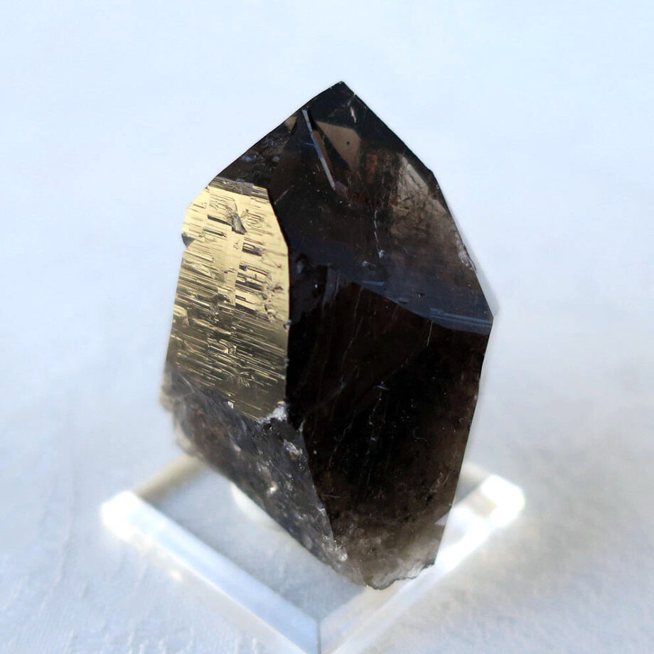 モリオン ポイント スイスアルプス産 黒水晶 45mm｜原石・鉱物｜天然石 自然 置物