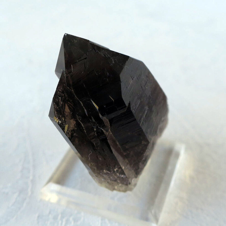モリオン ポイント スイスアルプス産 黒水晶 45mm｜原石・鉱物｜天然石 自然 置物
