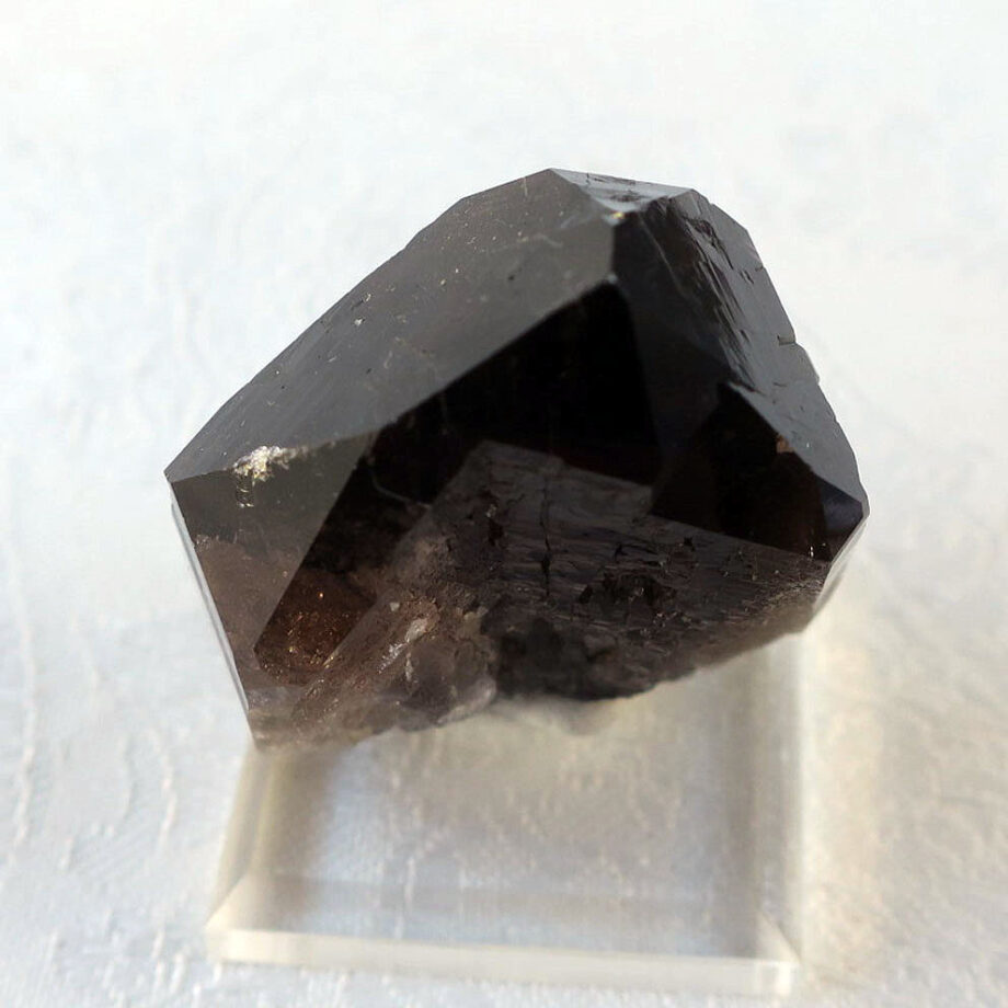 モリオン ポイント スイスアルプス産 黒水晶 45mm｜原石・鉱物｜天然石 自然 置物