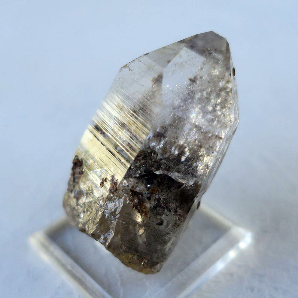 スイス アルプス産 ガーデンスモーキークォーツ・ポイント 43mm |原石・鉱物|天然石 自然 置物