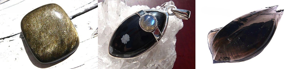 オブシディアン 天然石 パワーストーン　