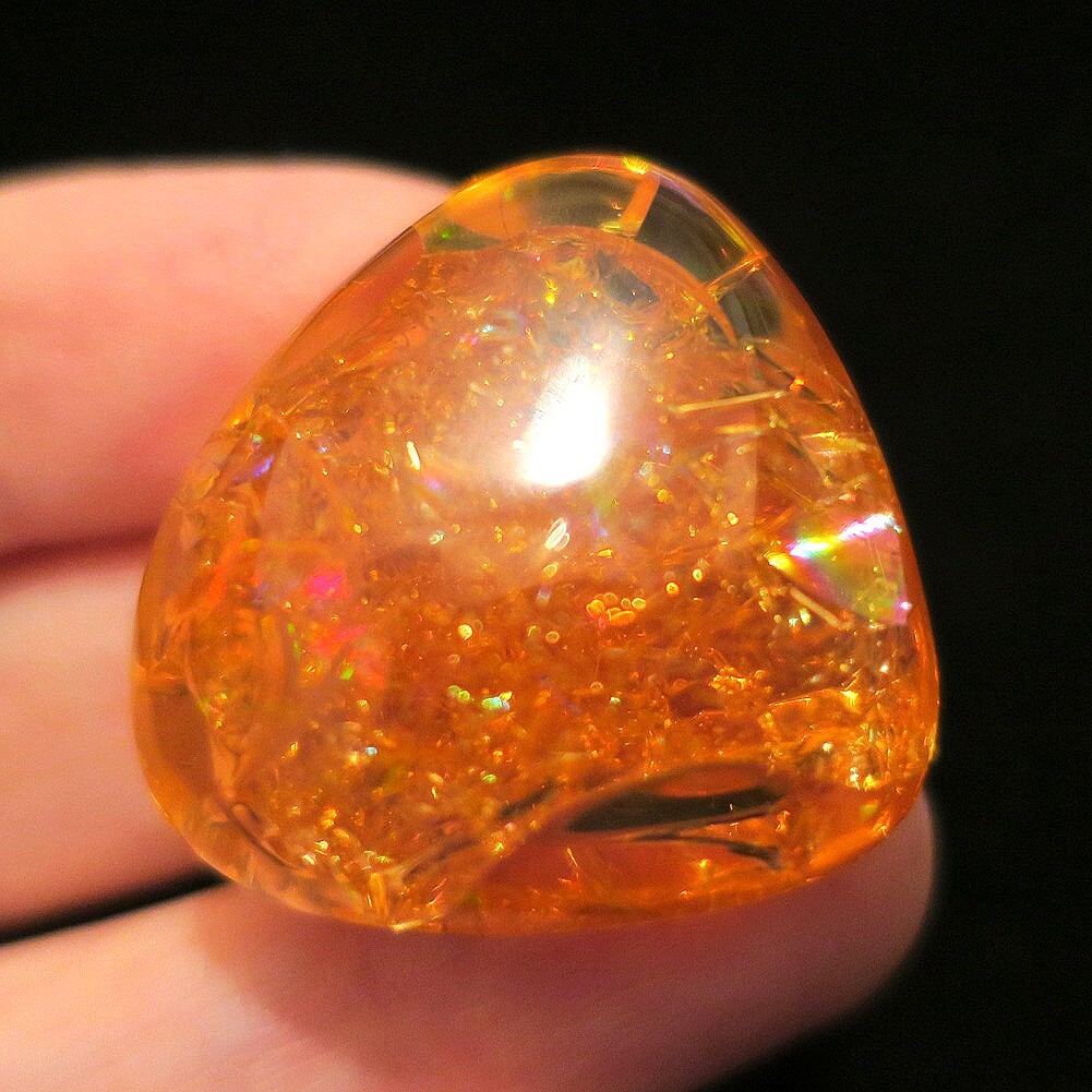 大粒ウェロオパール 51.45ct 虹色輝き 天然石 フリーシェイプ エチオピア産 10月誕生石 コレクション ハンドメイド用