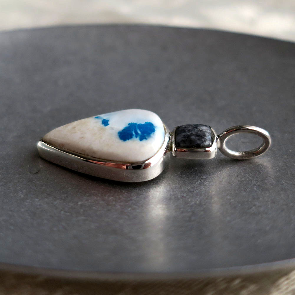 【OSHOマーブル】カバンサイト ペンダント sv925 スピリチュアルジュエリー パワーストーン