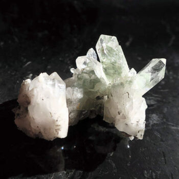 グリーンファントムクォーツ クラスター スイス産 トゥージス 天然石 原石 green phantom quartz cluster