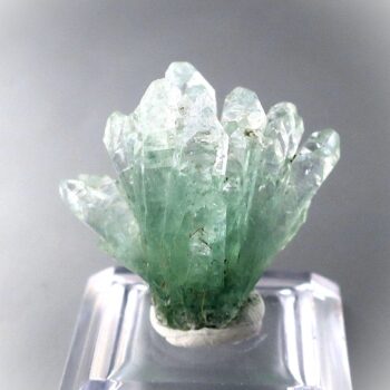 グリーンアポフィライト フラワー クラスター 天然石 原石 インド産 Lonauala 28mm 置物 green apophyllite cluster