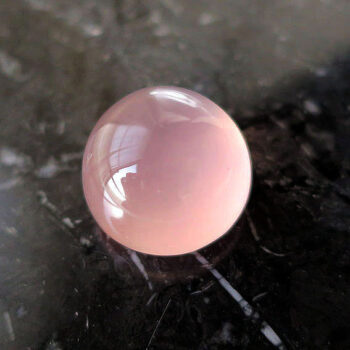 スターローズクォーツ カボション ラウンド ルース 天然石 ピンク 21mm AAA star rose quartz