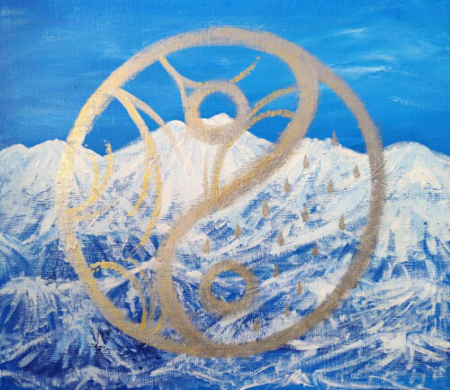 ワタシイロ。アート MIYUKI 絵画展示販売 ロゴ